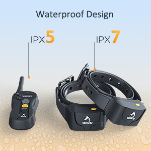 Top vente collier de choc pour chien Rechargeable bip Vibration Shock Training Modes 3000 pieds collier de dressage pour chien à distance pour grands chiens - Product Image 5