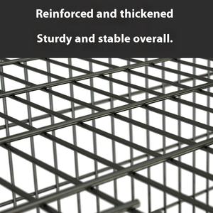 Hete Aanbieding Hondenkooien Grote Sterke Duurzame Opvouwbare Metalen Draadkooi met Knoopsluiting IJzeren Draad Hondenkrat met Beste Prijs - Product Image 2