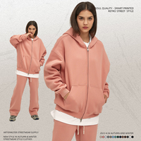 Nouvelle collection Automne Hiver 2025 – Cardigan matelassé à double fermeture éclair 350G-500G, anti-plis, anti-rétrécissement, style Y2K, avec capuche et coupe ample pour un look tendance