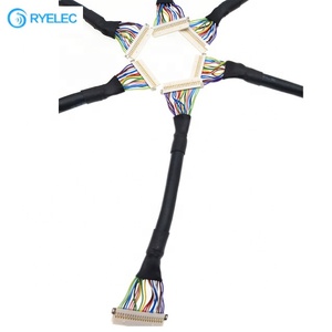 Cables LVDS Universales Hirose de 30 Pines DF19 a DF19 con Paso de 1.0 mm para Placa Controladora de Monitor de TV LCD, en Oferta - Product Image 4