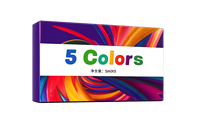 SZFlyFish Kit de colorants époxy polyvalents compatibles - 5 couleurs 5ml Colorant liquide Haute transparence Pigment de revêtement
