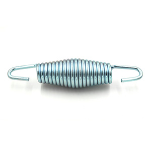 Resorte de tensión cilíndrico de acero al carbono con zinc azul electrochapado para cunas y columpios - Product Image 3
