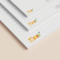 Bloc-notes autocollants personnalisés avec logo, pages intérieures sur mesure, taille ajustable pour cadeau promotionnel d'entreprise