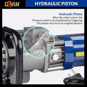 Macchina piegatrice idraulica manuale e automatica per cemento armato, - Product Image 4