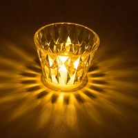 Lampe de chevet en acrylique pour décoration de bureau, éclairage d'ambiance d'intérieur, vente en gros