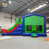 Toboggan gonflable combiné écologique en PVC Airfunpro avec château gonflable pour usage commercial