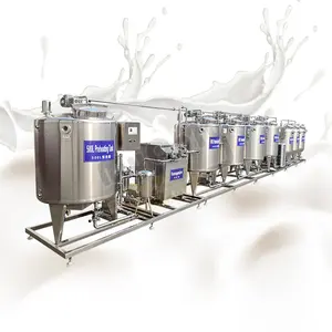 Dairy Homogenization Sour Milk Fermentation Tank Pasteurizer 5000l Yogurt Process Machine
