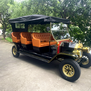 Voiture électrique vintage à prix abordable, voiture de tourisme classique antique, 8 places, autonomie de 100 km, à vendre - Product Image 1