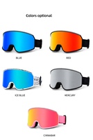 Lunettes de ski Lunettes de neige Anti-buée et polarisées Lunettes de ski en gros