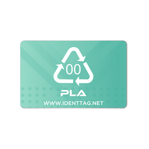 <span class=keywords><strong>Carte</strong></span> d'accès RFID en bioplastique imperméable personnalisable avec puce N-TAG215 pour les programmes <span class=keywords><strong>de</strong></span> <span class=keywords><strong>fidélité</strong></span> et <span class=keywords><strong>de</strong></span> contrôle d'accès à double fréquence - Product Image 2