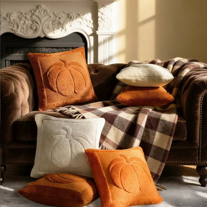 <span class=keywords><strong>Set</strong></span> di <span class=keywords><strong>Cuscini</strong></span> Decorativi Premium in Lana d'Agnello a Tema Halloween, Tessuti a Mano, Portatili, per <span class=keywords><strong>Divano</strong></span> e Soggiorno, Tessili per la Casa - Product Image 2
