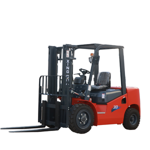 Forklift Diesel China 1,5 Ton-6 Ton 4X4 4WD untuk Luar Ruangan, Tiang 3 Tingkat, Kendaraan Off-Road Segala Medan, Mesin Pembakaran Internal - Product Image 1