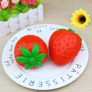 Số lượng lớn đóng gói Squishy đồ chơi mềm mochi dâu tây hình dạng chậm tăng bóp đồ chơi