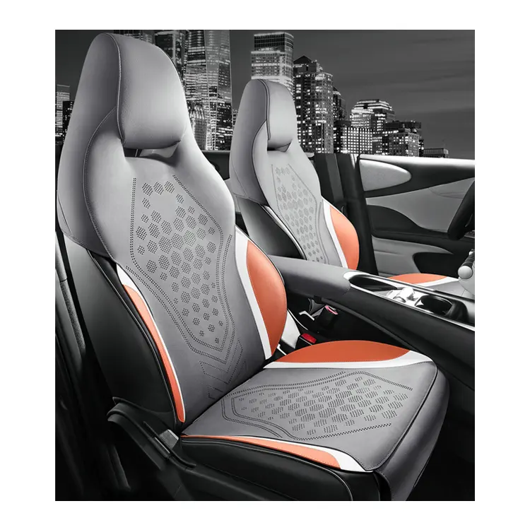 Xiangta conjunto completo funda de asiento de coche antideslizante personalizado cuatro estaciones funda de asiento de coche Universal para Byd Dolphin