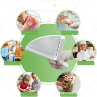 Ouvre-bocal manuel en plastique transfrontalier en gros, ouvre-boîte économe en énergie avec poignée, ouvre-bouteille portable 2-en-1