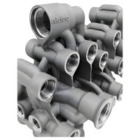 Servicios de Impresión 3D en Metal Personalizados SLM, Diseños de Modelos 3D, Piezas Metálicas Impresas en 3D de Aluminio y Titanio, Servicios de Mecanizado de Precisión
