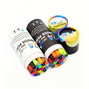 Marcadores de Doble Punta con Tinta Permanente y Punta Fina, 24 Colores, para Dibujo, Venta al Por Mayor - Product Image 4