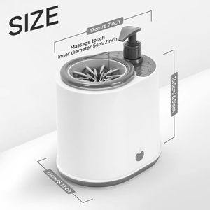 Taza Eléctrica para Lavar Patas de Perros y Gatos, Ideal para Principiantes, con Champú Espumoso y Limpiador de Patas, de Cross-border Specialty Store - Product Image 1