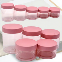 Fabrication sur mesure de pots en plastique PET de 100 ml, 150 ml, 200 ml, 250 ml, 300 ml, fabricant de contenants, couleur personnalisée