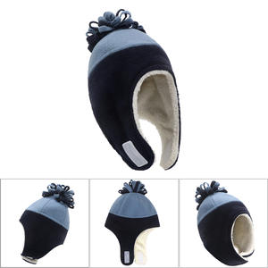 Inverno ragazzi ragazze in pile <span class=keywords><strong>Sherpa</strong></span> foderato per bambini paraorecchie cappello e guanti - Product Image 3