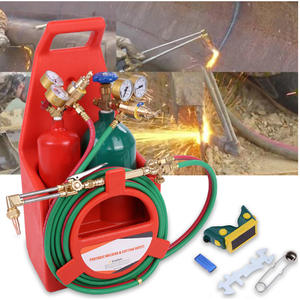 Copper and Stainless Steel Oxygen Acetylene <b>Torch</b> Regulator Tanks Kits <b>Tig</b> and Heating Welding <b>Torch</b> - Product Image 3