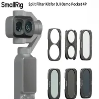 Kit de filtres ND SmallRig 6658 pour DJI Osmo Pocket 4P, ND16 ND64 ND256 CPL 1/4 Black Mist, fixation magnétique
