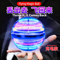 Nouveau 2026 – Mini-drone volant LED rotatif à 360° Fly Nova Pro Magic, boule volante, jouet unisexe pour garçons et filles