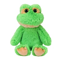 Peluche personnalisée américaine pour bébés, poupée aux grands yeux et à longue fourrure, aide au sommeil confortable, jouet en peluche