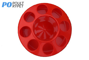 Comederos manuales de plástico para aves de corral, sin residuos, Cubo de alimentación automático para pollos, codornices - Product Image 6