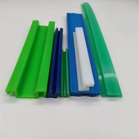 Guides en plastique d'injection OEM Profilés extrudés résistants aux UV pour rail de porte coulissante Fenêtres Guide UPE pour portes Fenêtres Moulage