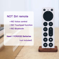 Nouveau design fernbedienung de remplacement pour la télécommande Apple TV pour Apple TV 4K avec la fonction de contrôle des grandes marques de télévision