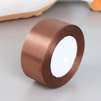 Ruban en satin 3,8 cm, vente chaude 2026, pour emballage cadeau, ruban en polyester pour fleurs et boîtes cadeaux, rouleau de 25 yards pour emballage de cadeaux
