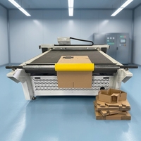 Máquina de Corte Automática CNC con Cuchilla Oscilante para Corte de Paneles Publicitarios