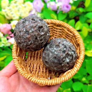 Esferas de Yooperlite de Alta Calidad con Destellos Intensos para Decoración del Hogar, Piedras Naturales con Forma de Luna - Product Image 4