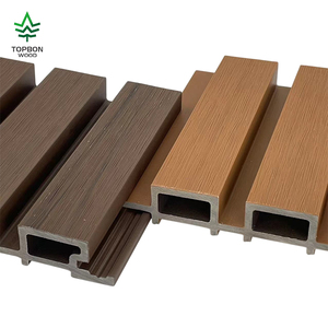 Modern Style WPC Decking Wall Panel Cladding Courtyard <strong>Interior</strong> Heat Insulation Waterproof Commerce Hotels <strong>Halls</strong> Outdoor - Product Image 1