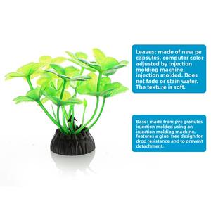 Vente en gros directe d'usine, boîte d'aménagement paysager d'aquarium du Jiangxi avec plantes aquatiques artificielles en plastique et décoration de table de sable CS - Product Image 4