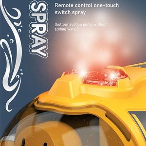 Barco <span class=keywords><strong>de</strong></span> juguete con control remoto <span class=keywords><strong>de</strong></span> 2,4 Ghz, bote <span class=keywords><strong>de</strong></span> gas con rociador RC <span class=keywords><strong>de</strong></span> alta velocidad, barco eléctrico, <span class=keywords><strong>lancha</strong></span> a motor impermeable, piscina, juguete acuático con luces - Product Image 4