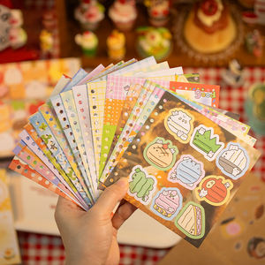 Pegatinas JHM Cat's Empty Affairs Theatre Series Dibujos animados Manual de alto valor Pegatinas de material decorativo - Product Image 5