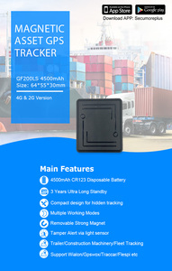 Traceur GPS d'actifs 4G LTE avec autonomie de 3 ans, traceur GPS magnétique pour la récupération de véhicules en cas de vol et la finance automobile - Product Image 3