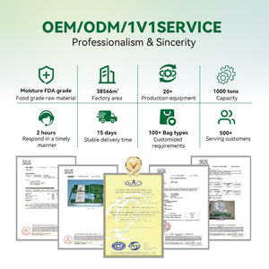 Emballage de barres énergétiques en chocolat aux noix et <span class=keywords><strong>granola</strong></span> avec fermeture arrière personnalisée, emballage en feuille d'aluminium, sacs d'emballage - Product Image 6