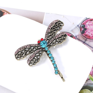 Film di Halloween Coraline libellula charm clip per capelli simpatici bambini libellula copricapo accessori per capelli