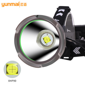 XHP90 COB Headlamp 3x18650 Rechargeable With Induction Sensor For Outdoor Use - Product Image 5
