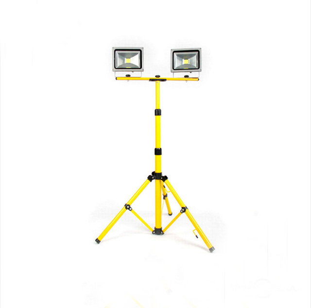 Resistant LED Work Lights with Adjustable Telescoping Tripod Stand