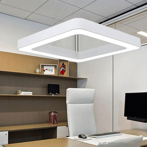 Cong Vuông Trang Trí Nội Thất Đèn Chùm Cho Phòng Ăn Phòng Khách Treo Đèn Trần Vuông Ánh Sáng Trong Nhà Chiếu Sáng - Product Image 5