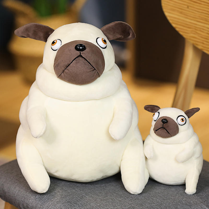 2022 Wholesale Price New Style Soft Pug Plush Pillow Dog Plush