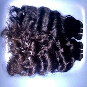 Extensiones de Cabello Humano Remy de Templo del Sur de la India, Tejido de Cabello Virgen, 100g, Doble Trama a Máquina, Todos los Colores, Logotipo Personalizado - Product Image 1