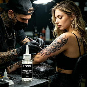 Salon Grade Smooth Tattoo Balm, assorted package <b>weights</b> & compact specs, custom printed logo tattoo gel - Product Image 4