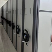 Armoire intelligente dense en acier Bibliothèque scolaire Atelier Contrôle intelligent Rack mobile Durable Modulaire Rayonnage de grande capacité