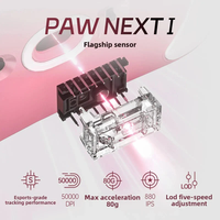 Ratón Inalámbrico para Juegos Scyrox V8s PAW NEX I 50000 DPI Ultraligero 40g Esports con Frecuencia de Sondeo Dual de 8K, Ratón Ergonómico Óptico