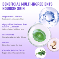 Produit de Soin Corporel Naturel Pur Beurre Corporel au Magnésium Lotion Crème Apaisante à la Lavande